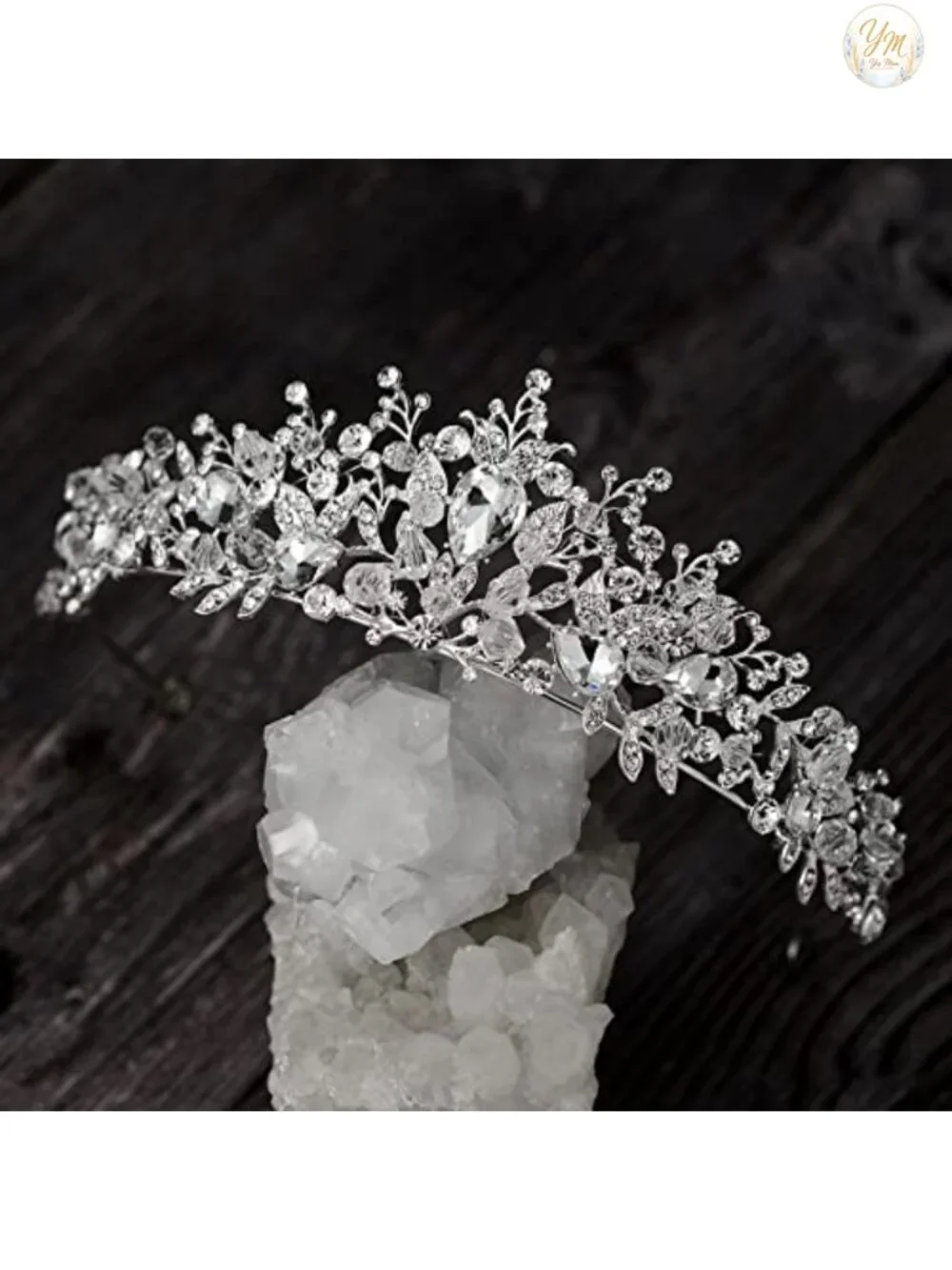 Rhinestone Tiara Wedding Bridal Crown Queen Princess Headpiece
